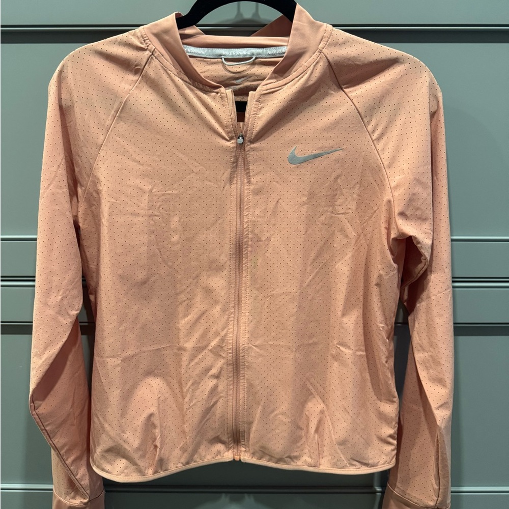 Nike Women's Light Pink Bomber Jacket